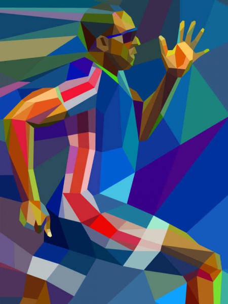 Colorful Illustrations. London 2012 Olympics