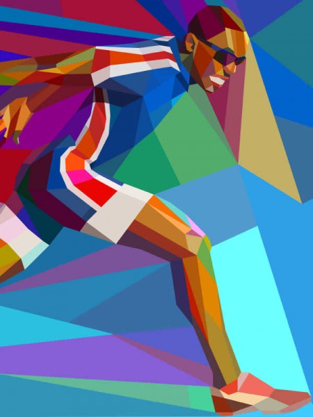 Colorful Illustrations. London 2012 Olympics