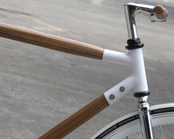 Plywood Bikes, Handlebars and Rack by Dots Design Studio