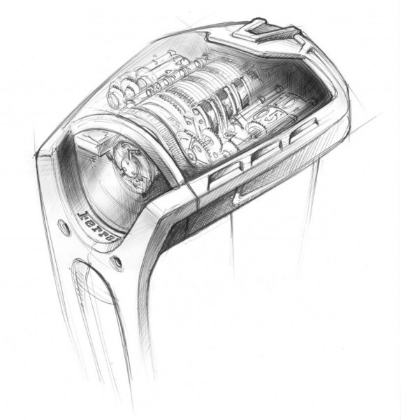 The Hublot MP-05 Laferrari Tourbillon writstwatch 4