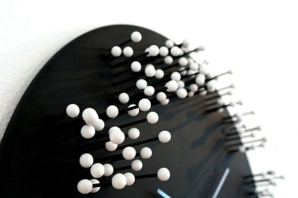 MOCAP bamboo wall clock by J.P.Meulendijks for Plankton 4