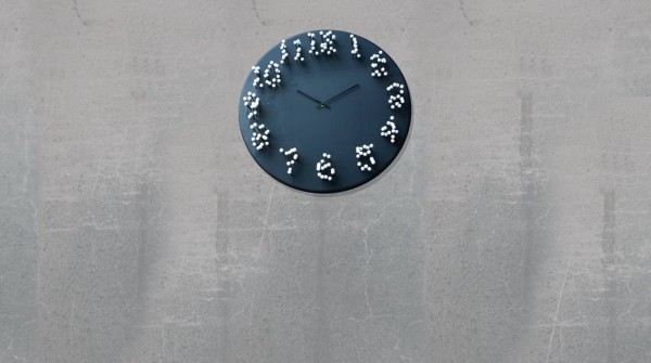MOCAP bamboo wall clock by J.P.Meulendijks for Plankton 5