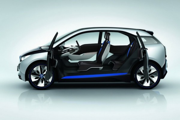 The all electric BMW i3 4