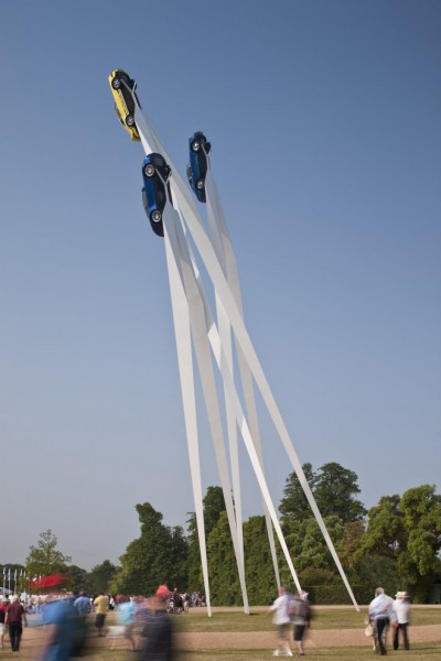 Gerry Judah Sculpture for Porsche 2