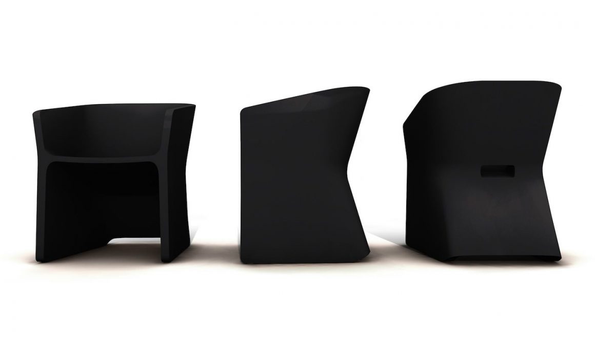 Sliced Chair designed by Alain Gilles