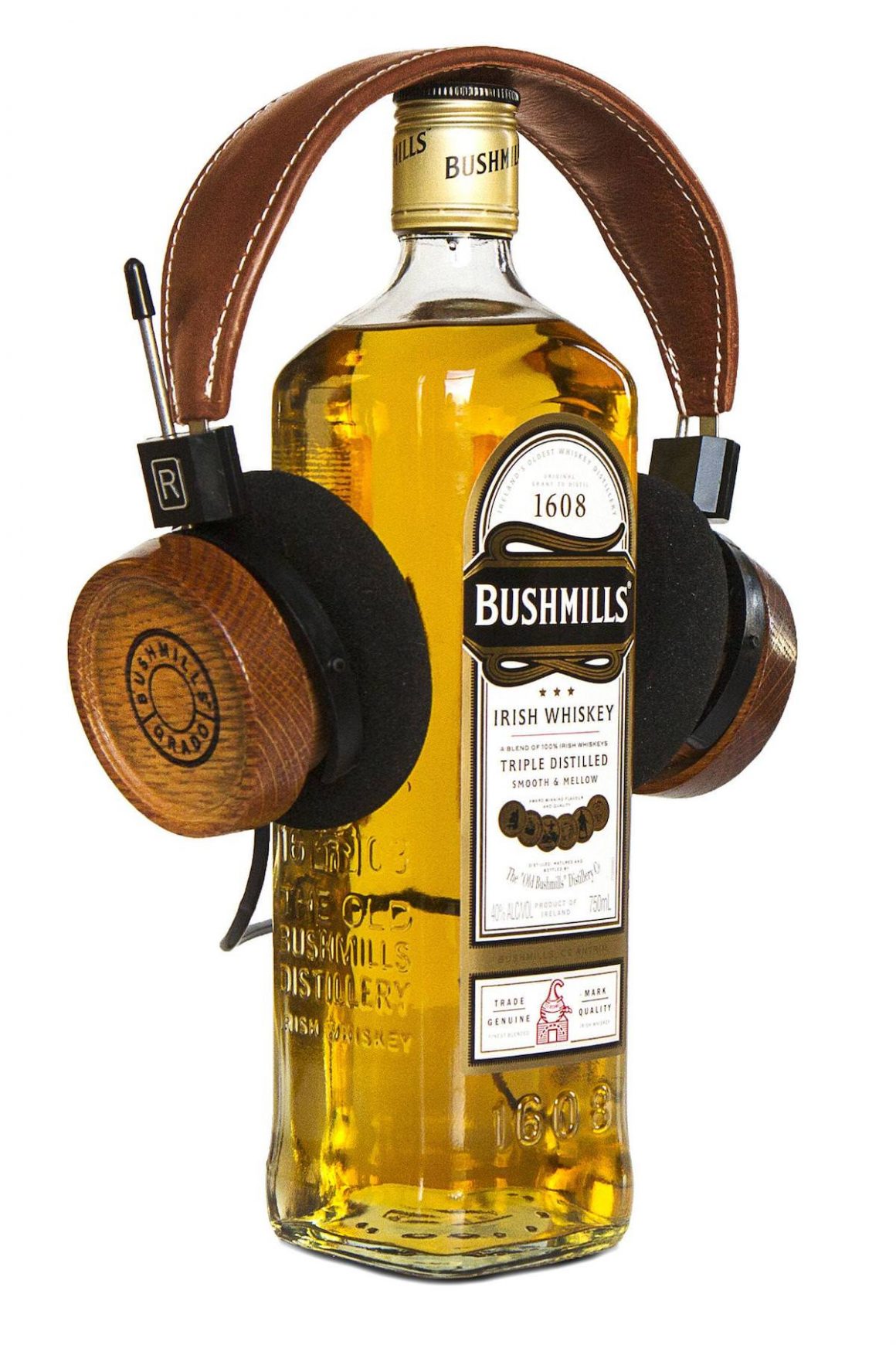 Bushmills Irish Whiskey x Grado headphones
