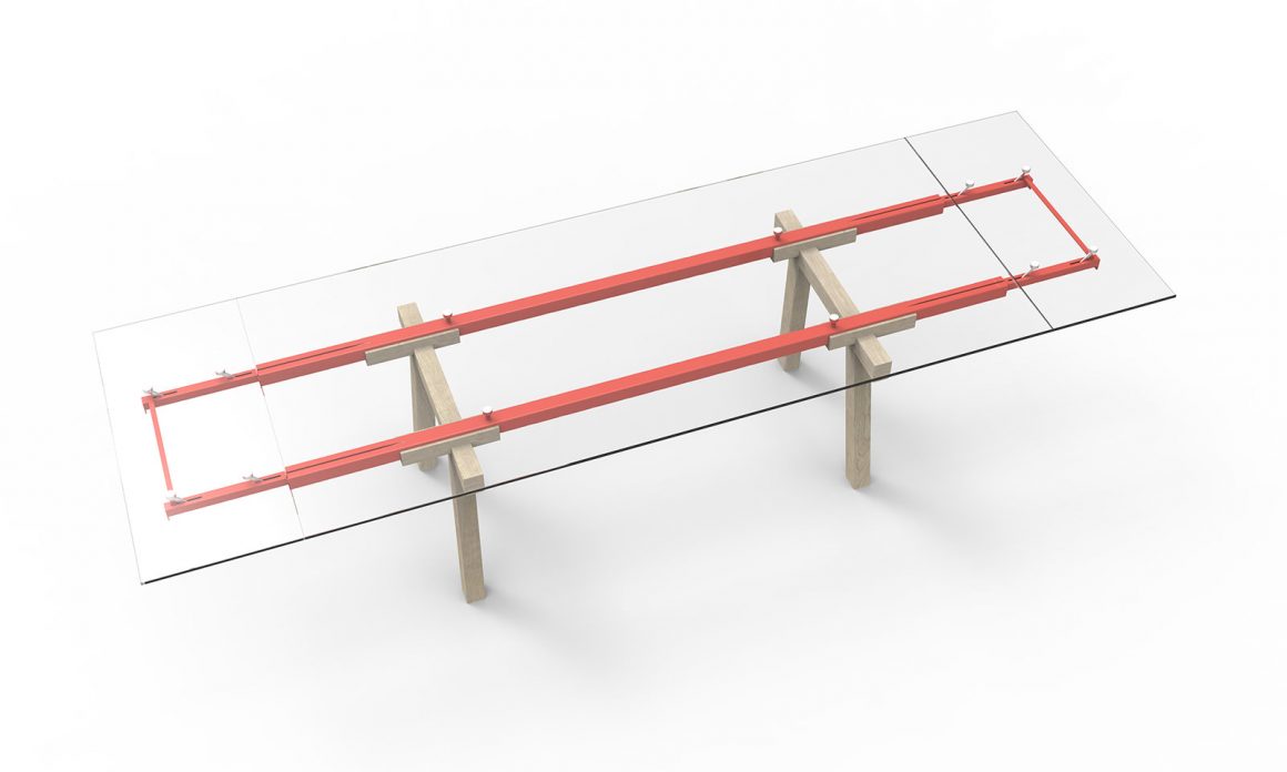 Tracks Table by Alain Gilles for BONALDO 10