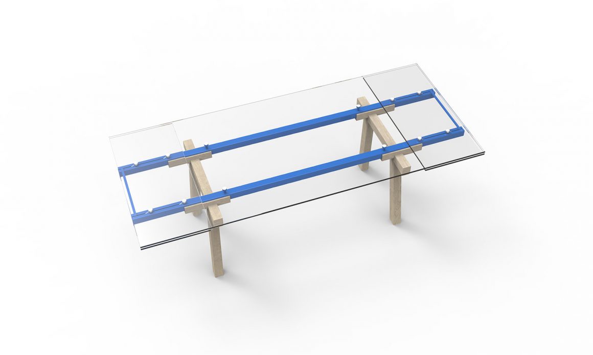 Tracks Table by Alain Gilles for BONALDO 11