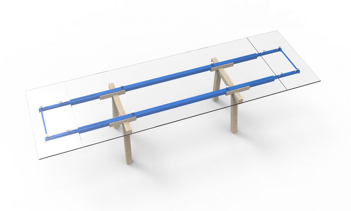 Tracks Table by Alain Gilles for BONALDO 12