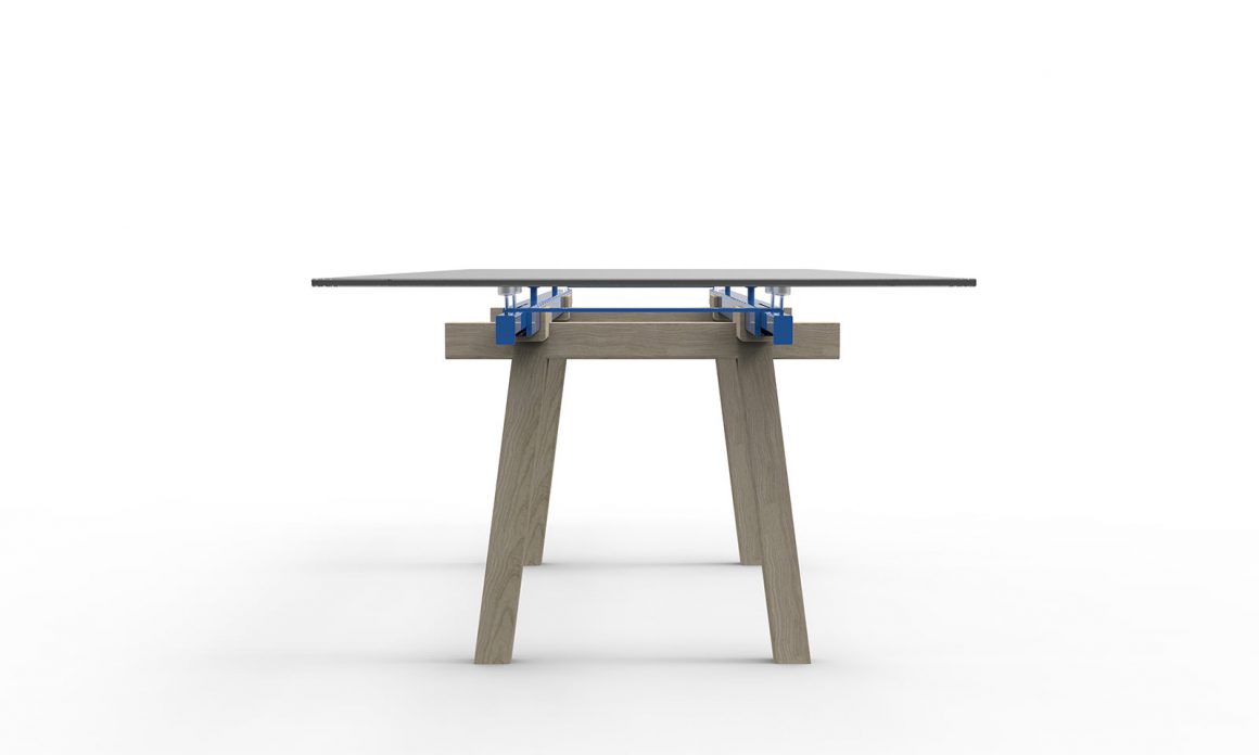 Tracks Table by Alain Gilles for BONALDO 13