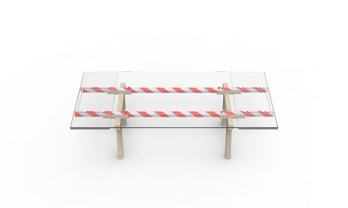 Tracks Table by Alain Gilles for BONALDO 17