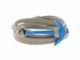 Blue Anchor on grey leather by Miansai