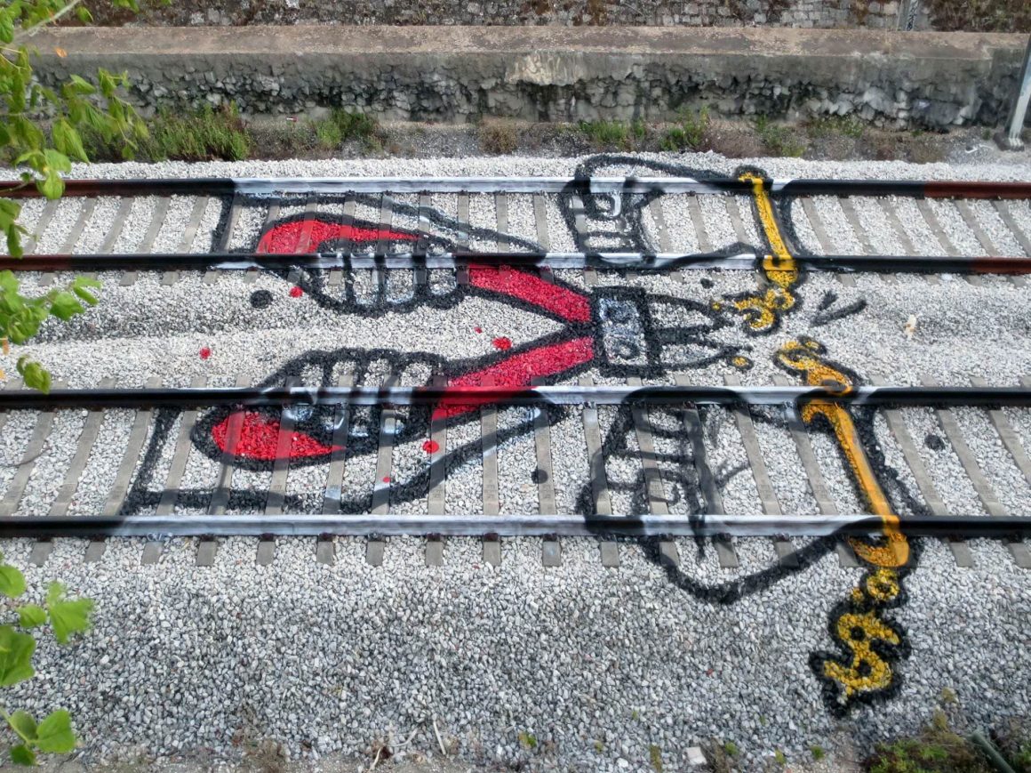 Street art by Portuguese Artur Bordalo aka Bordalo II 6