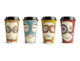 Take Away Coffee Cups by Backbone Branding for Gawatt Coffee Shop 2