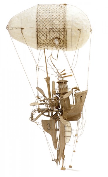 Cardboard Sculptures by Daniel Agdag 3