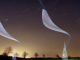 Tornadoes of Light photographed by Martin Kimbell