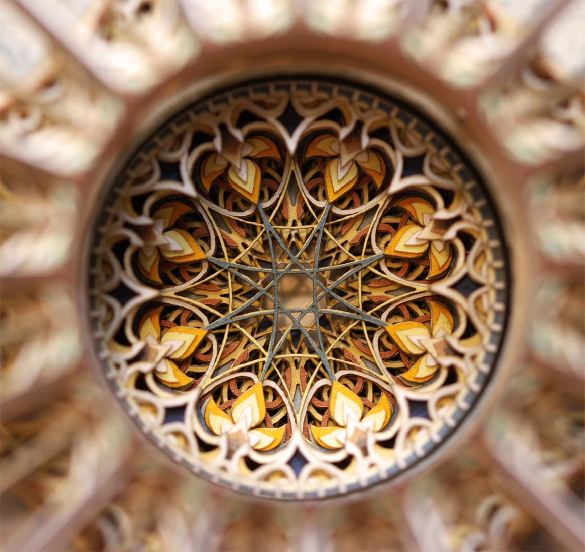 3D laser cut paper art by Eric Standley 3