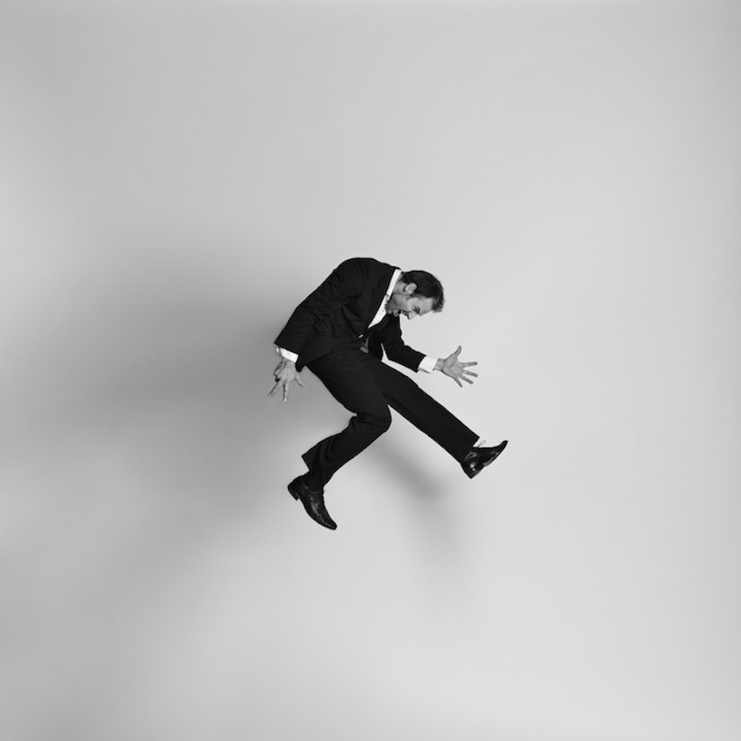 Energetic Black And White Portraits Of People Captured In Mid Jump 2014 - Gravity by Tomas Januska, 9 of 13