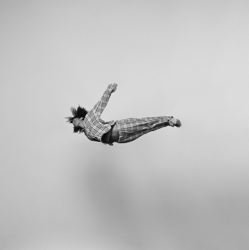 Energetic Black And White Portraits Of People Captured In Mid Jump 2014 - Gravity by Tomas Januska, 4 of 13