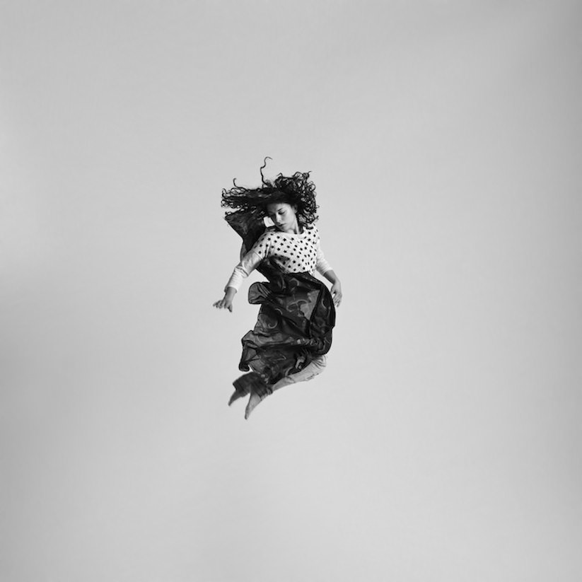 Energetic Black And White Portraits Of People Captured In Mid Jump 2014 - Gravity by Tomas Januska, 5 of 13