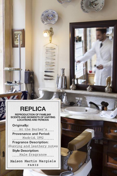 At the Barber’s by Maison Martin Margiela
