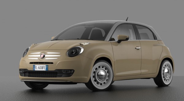 Fiat 600 60th Anniversary Concept is a tribute to Dante Giacosa 14