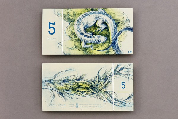 "Hungarian Euro" designed by Barbara Bernát 4