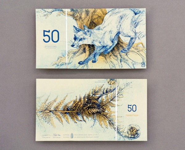 "Hungarian Euro" designed by Barbara Bernát 7