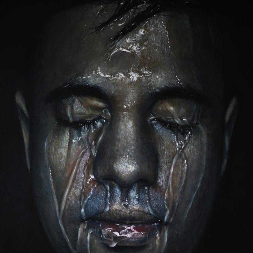 Faces Hyperrealistic Oil Paintings By Erica Elan Ciganek 2015 - “Faces” paintings by Erica Elan Ciganek, 4 of 13