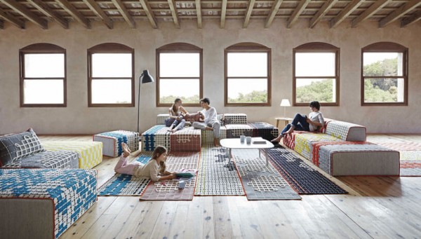 "Homemade" rugs and furniture by Patricia Urquiola 11