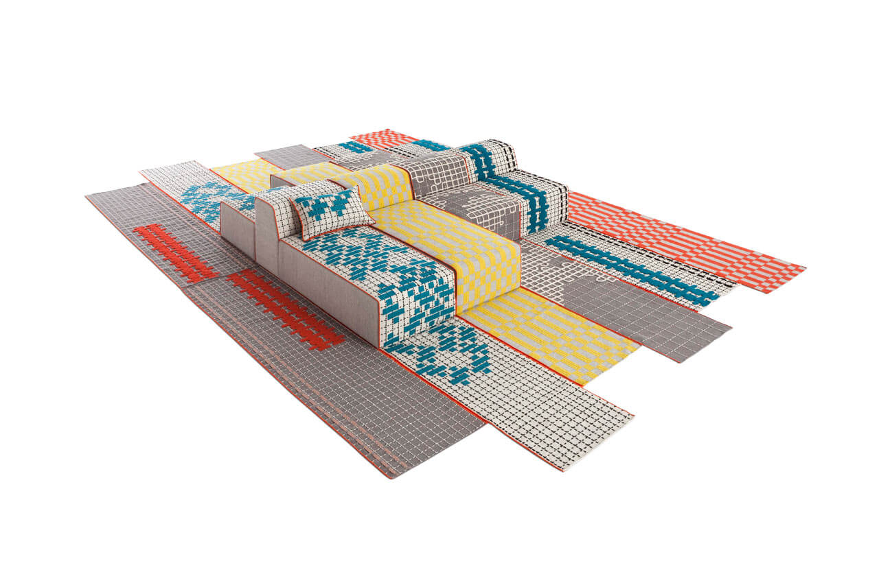 Homemade rugs and furniture by Patricia Urquiola - Design Father