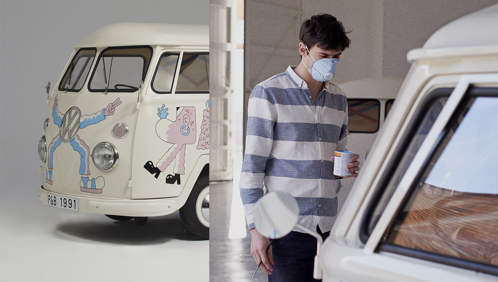 Introducing the custom Volkswagen T1 vans - Design Father