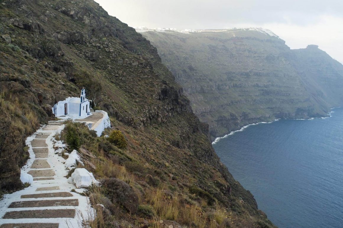 The other side of Santorini by Petros Koublis 12