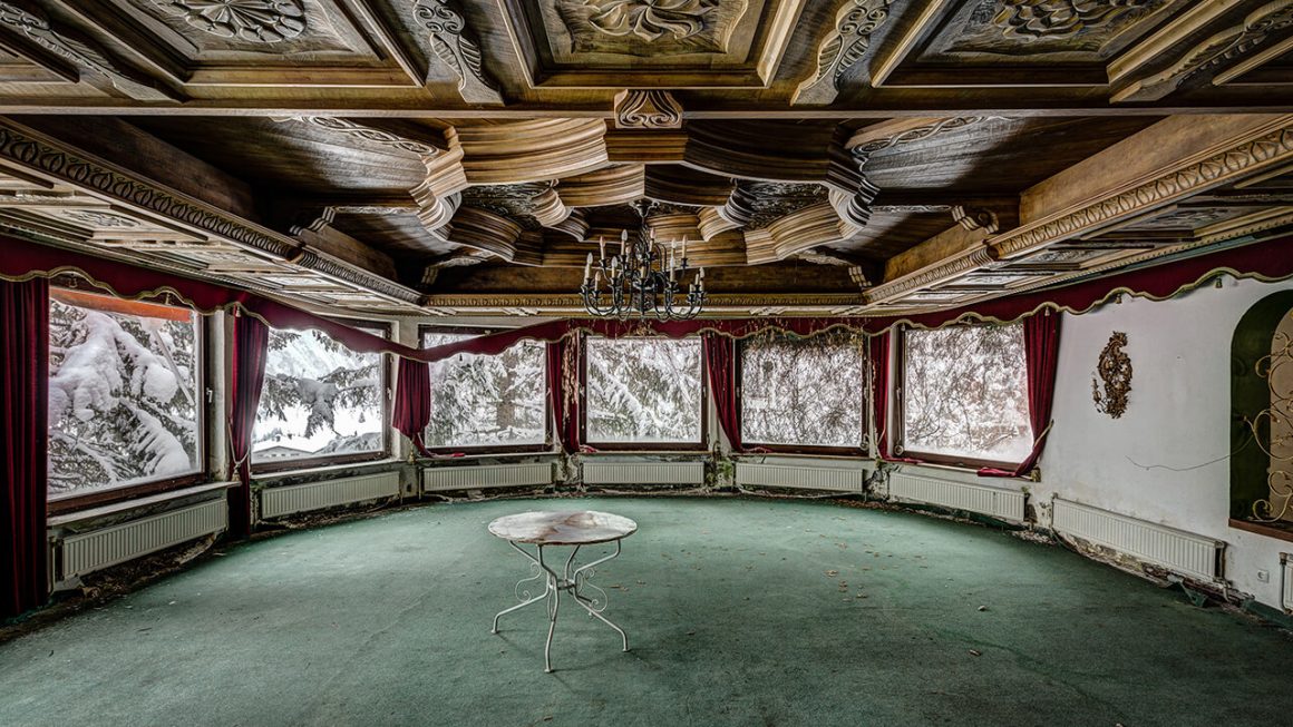 Inside the grand abandoned hotels of Europe by Thomas Windisch 3