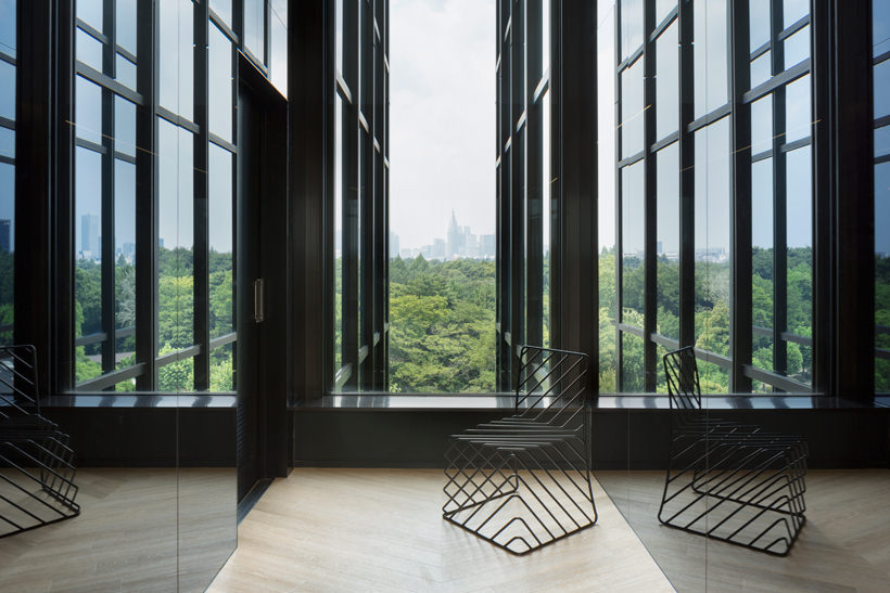 Nendo Aoyama Office - Nendo designs a café and office inside Kenzo Tange's Sogetsu Kaikan, 1 of 12