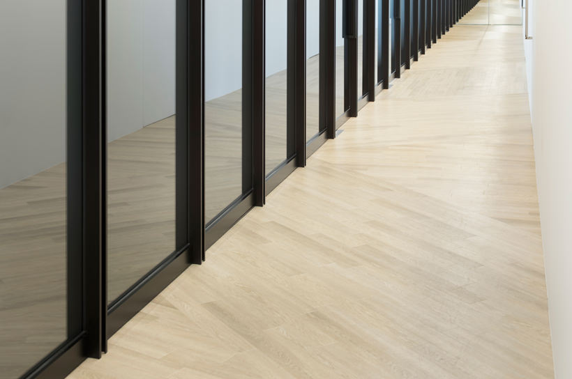 Nendo Aoyama Office - Nendo designs a café and office inside Kenzo Tange's Sogetsu Kaikan, 4 of 12