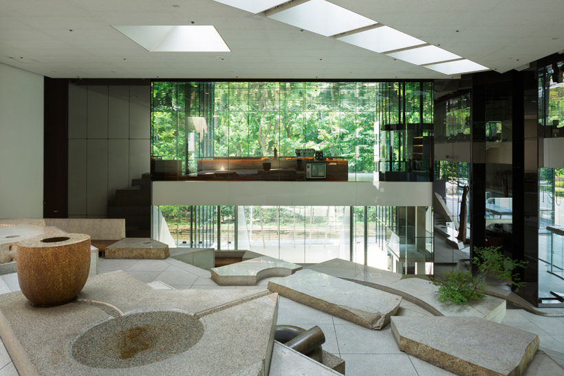 Nendo Connel Cafe - Nendo designs a café and office inside Kenzo Tange's Sogetsu Kaikan, 11 of 12