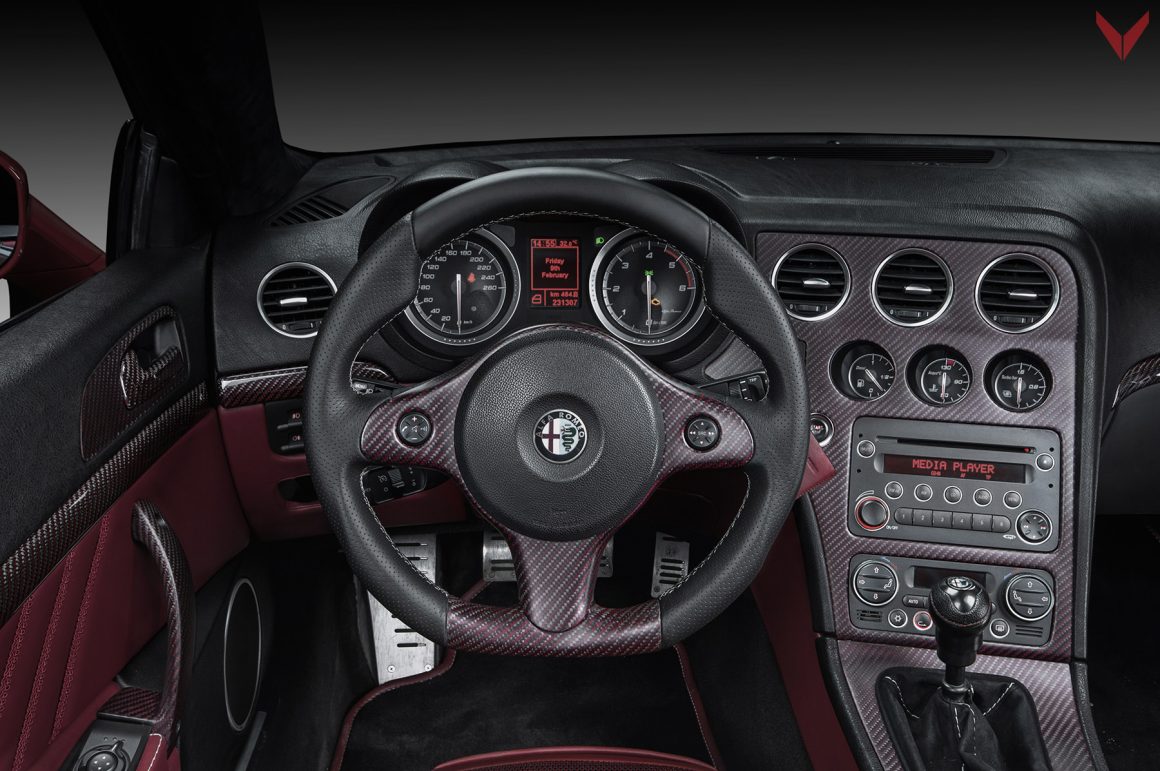 The Fibra dе Carbono Rosso: An Alfa Romeo Spider Given the Vilner Special Treatment