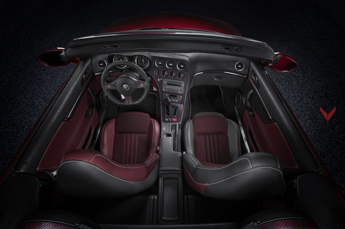 The Fibra dе Carbono Rosso: An Alfa Romeo Spider Given the Vilner Special Treatment