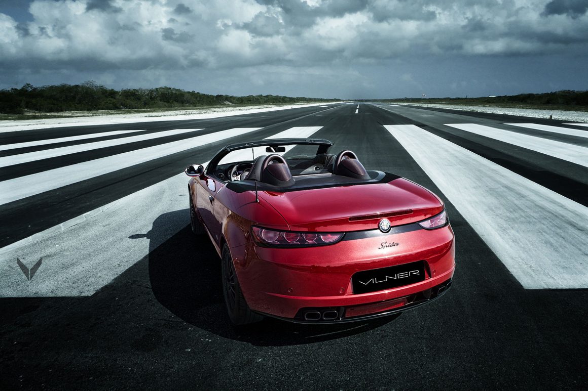 The Fibra dе Carbono Rosso: An Alfa Romeo Spider Given the Vilner Special Treatment