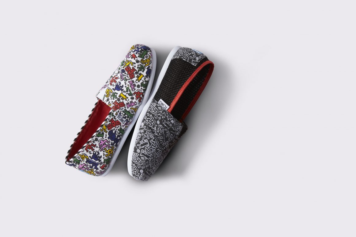 TOMS celebrates Keith Haring