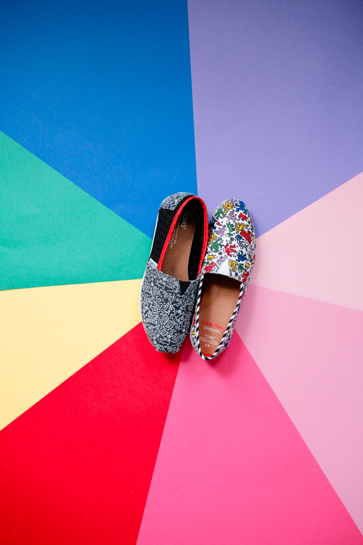 TOMS celebrates Keith Haring