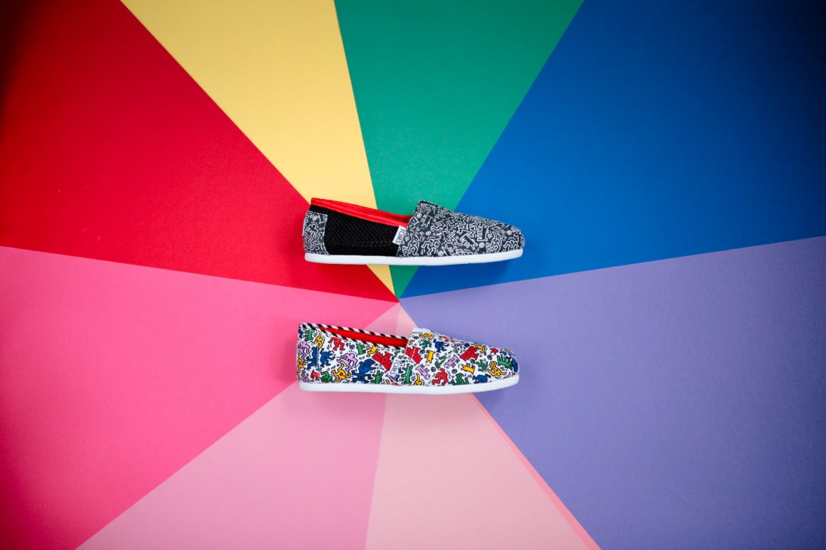 TOMS celebrates Keith Haring