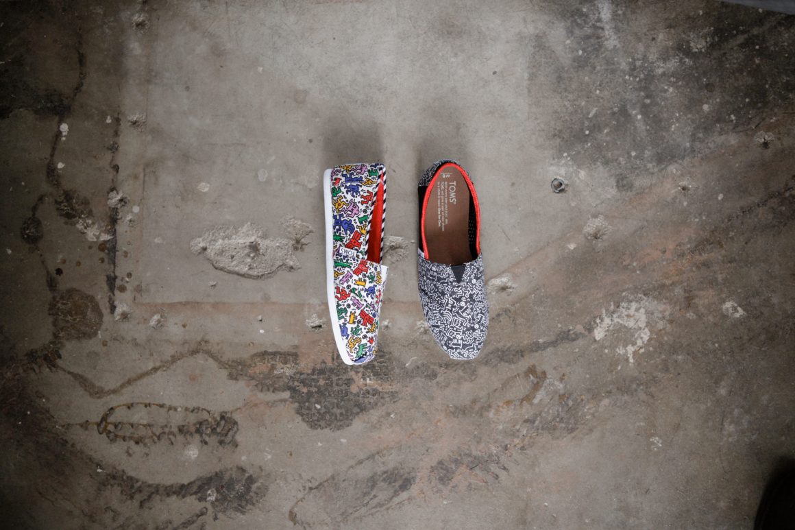 TOMS celebrates Keith Haring