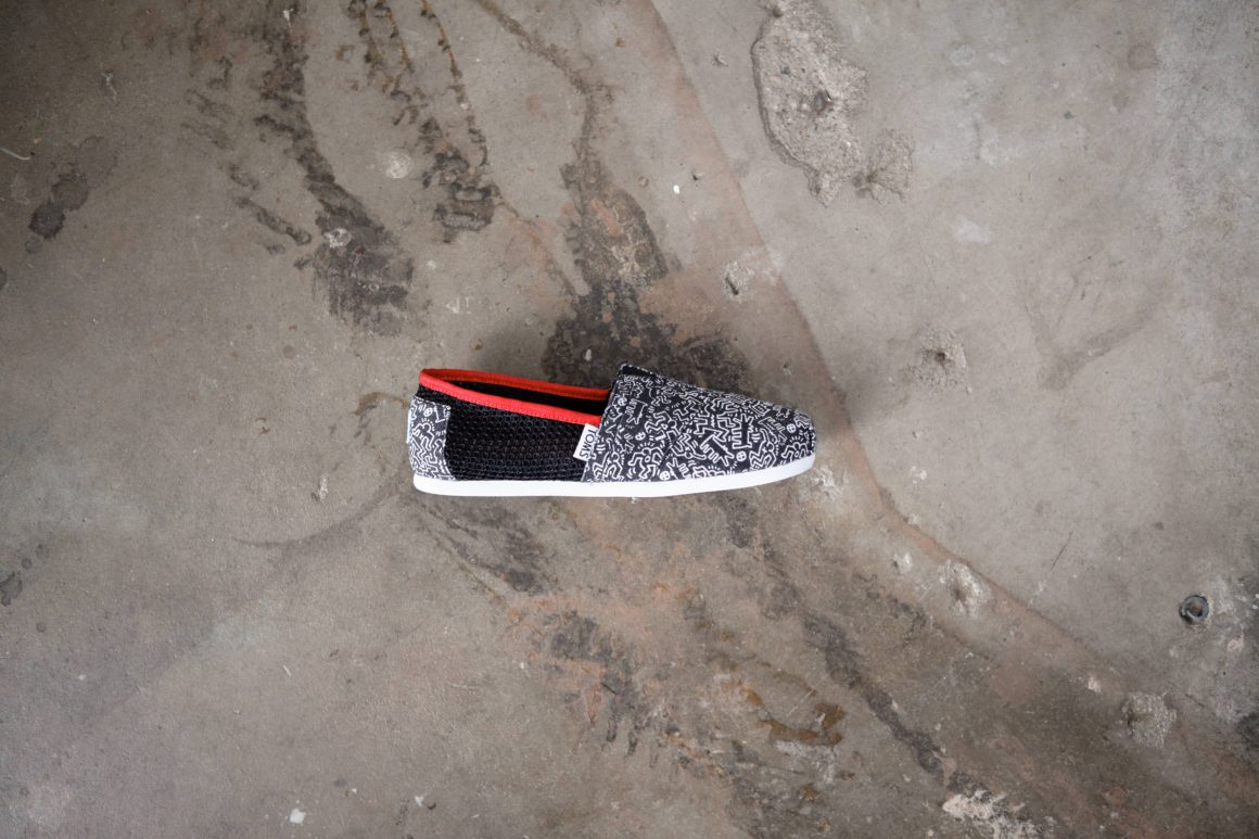 TOMS celebrates Keith Haring