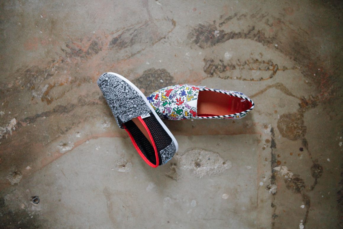 TOMS celebrates Keith Haring